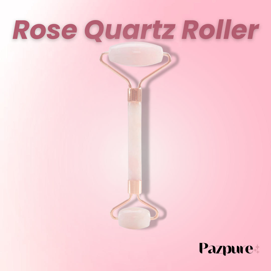 Pazpure™ | Rose Quartz Facial Roller